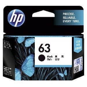 HP NO.63 / 63 BK (F6U62AA)黑色原廠墨水匣 適用 DJ 1110 / 2130 / 3630