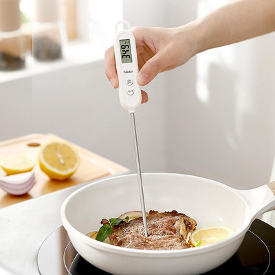 FaSoLa水溫計食品溫度計烘焙測水溫食物探針式嬰兒奶瓶廚房用