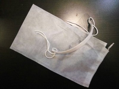 不織布防塵套 束口袋 方便收藏個人衛生重覆使用