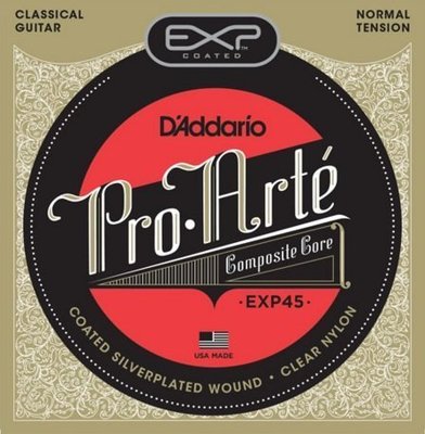 【華邑樂器36625】D'Addario EXP45 古典吉他弦 (一般張力包覆弦 DAddario原廠公司貨)