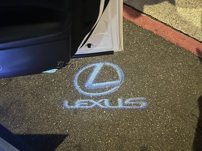(車之房) LEXUS 字樣 LED 迎賓燈 照地燈 車門燈 一組2門 RX NX UX ES IS LM