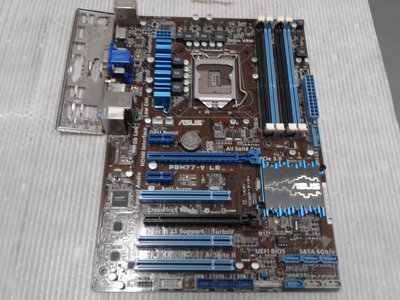 【 創憶電腦 】華碩 ASUS P8H77-V LE DDR3 1155  附擋板 主機板 直購價800元