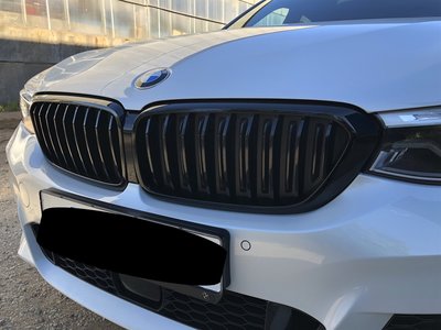【歐德精品】德國原廠BMW G32 6GT 小改款前 M Performance 黑色水箱罩 黑鼻頭 高光黑水箱罩