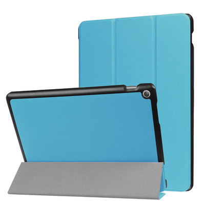 平板保護殼 適用Asus華碩Zenpad 10平板保護套10.1寸Z300/Z301三折卡斯特皮套 平板電腦保護套 平板皮套