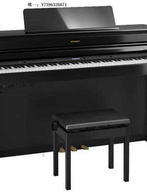 詩佳影音Roland羅蘭電鋼琴HP701 家用初學者專業考級演奏88鍵重錘電子鋼琴影音設備