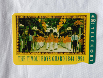 收藏電話卡 The Tivoli Boys Guard 1844-1994 丹麥歐洲