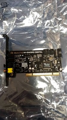 【玉昇電腦】樂之邦 MUSILAND M-Sword Digital PCI 介面 2聲道 莫邪系列音效卡