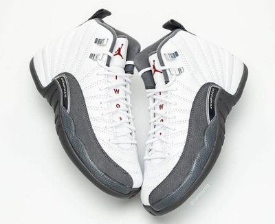 【吉米.tw】Air Jordan 12 喬登 籃球鞋 Retro “Dark Grey” 130690-160 MAR