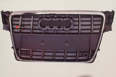 泰山美研社19121707 AUDI  A4  08-11  S4版本  灰色中網水箱罩