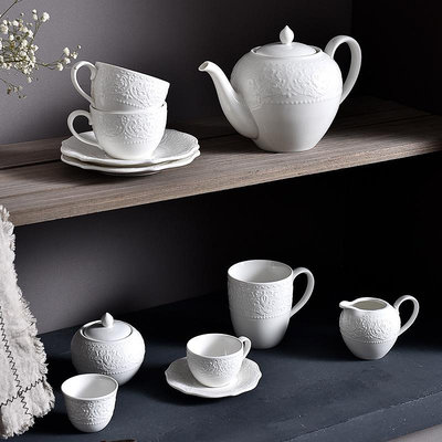 廠家出貨暮云愛麗絲茶壺套裝咖啡杯碟奶壺歐式英式下午茶杯子奶茶陶瓷定制