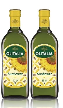 Olitalia 奧利塔頂級葵花油(1000mlx2瓶)(裸瓶)