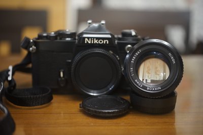 【售】Nikon FE + Nikon 50mm F1.4 Ai 標準鏡頭  一機一鏡