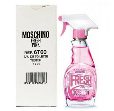 Moschino Pink Fresh Couture 小粉紅 清新女性淡香水tester/1瓶/100ml-公司正貨