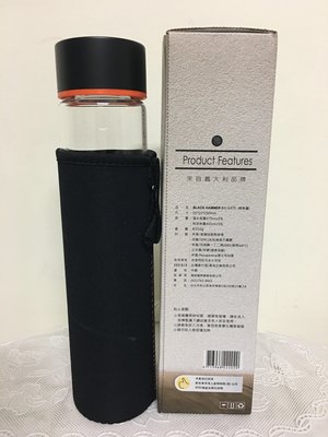 Product Features BLACK HAMMER義大利品牌Drink Me玻璃水瓶 445ml