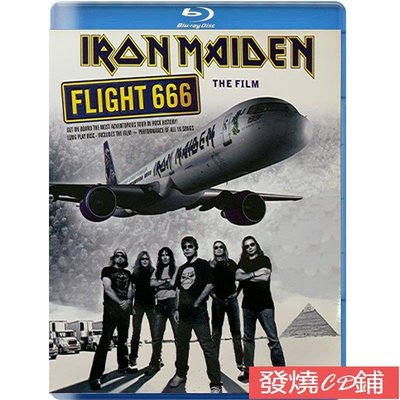 發燒CD 鐵娘子樂隊 IRON MAIDEN - Flight 666 演唱會 藍光25G