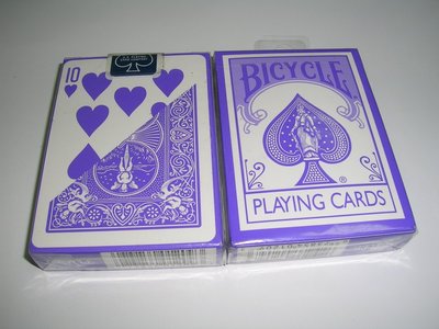 【USPCC撲克】橋牌BICYCLE 808 紫藍色 紀念牌 撲克牌