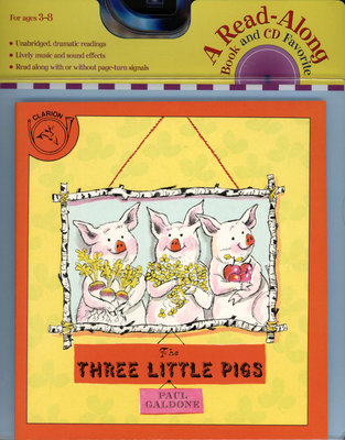 ＊小貝比的家＊THE THREE LITTLE PIGS/平裝書+CD/7~12歲/傳統故事/初階