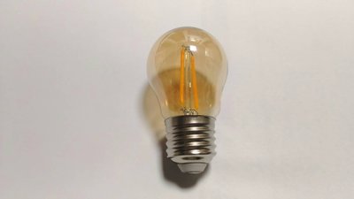 愛迪生燈泡 G45 2W LED 類鎢絲燈泡 保固一年 E27燈頭 復古 時尚 工業風 電鍍玻璃