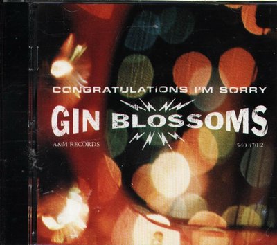 八八 - Gin Blossoms - Congratulations I'm Sorry - 日版 CD+1BONUS