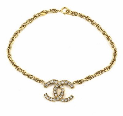Chanel 古董鑽石項鍊, 45cm