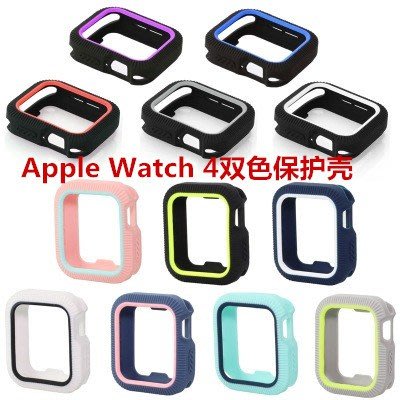 Apple watch4代 蘋果手錶保護套I Watch Series 4保護套 40/44mm手錶防摔保護殼