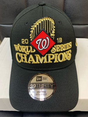 2019 世界大賽 國民 國民隊 冠軍 帽子 帽 New Era 39THIRTY World Series Champions Cap Hat 美國職棒