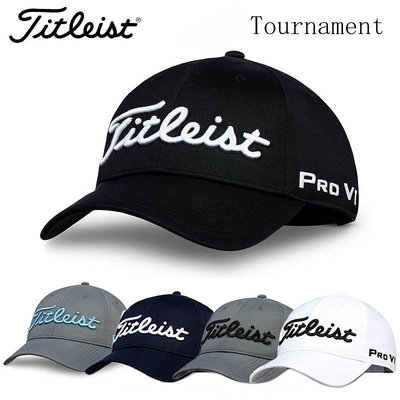 titleist 高爾夫球帽男子Tour巡迴賽款高爾夫帽子快乾透氣材質
