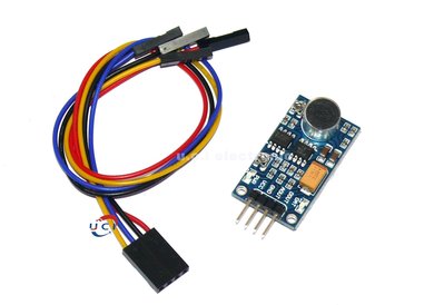 【UCI電子】(2-5) 微雪 聲音感測器模組 聲控模組 聲音檢測 LM386模組 相容Arduino