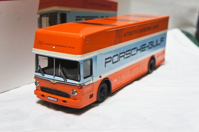 【特價現貨】1:43 Schuco Mercedes Benz O 317 Gulf Race Truck 1968