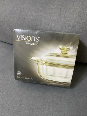【美國康寧 】Visions 0.8L晶鑽透明鍋