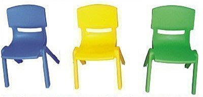 【劍聲幼教拍賣】【彩色環保課桌椅-環保學生椅x2張】兒童傢俱、幼兒傢俱、家具、桌子、椅子