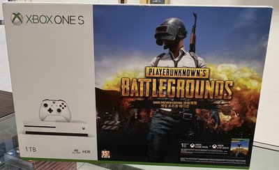 XBOX ONE S 1TB 主機 絕地求生 同捆機 台灣公司貨 全新未拆封［士林遊戲頻道］