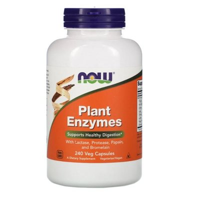 大地*Now Plant Enzyme 240顆 植物酶 消化系統 代收轉寄預訂賣場