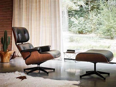 Herman Miller 當代傢俱經典 Eames Lounge Chair & Ottoman 休閒主人椅凳組
