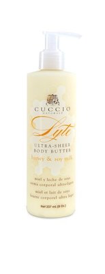 美國專業美甲品牌CUCCIO 絲滑柔絲輕乳液8 oz.蜂蜜豆奶Honey&Soy Milk