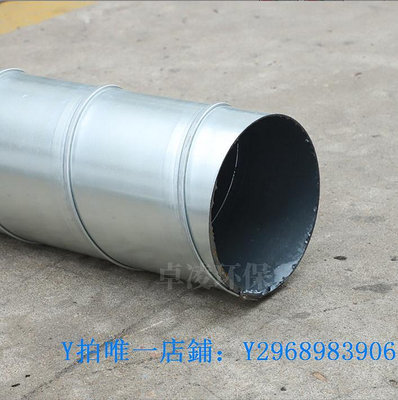 風管接頭 鍍鋅白鐵皮304不銹鋼螺旋風管碳鋼焊接通風管道除塵排管排風管