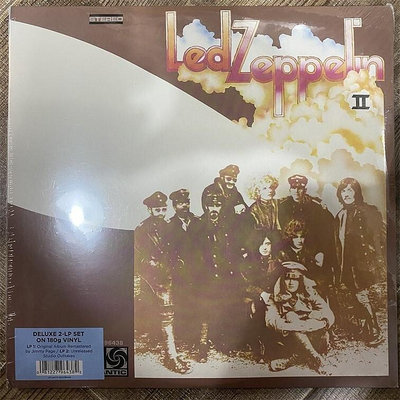 only懷舊 現貨 齊柏林飛艇 Led Zeppelin  II 雙碟版 LP黑膠唱片