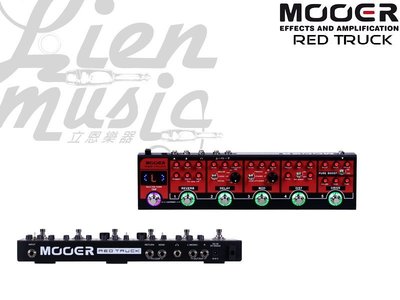 『立恩樂器』免運優惠 送短導線 公司貨 Mooer Red Truck 綜合效果器 單顆模組 空間系 破音