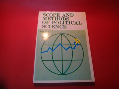 【愛悅二手書坊 32-17】Scope and Methods of Political Science