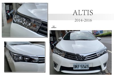 》傑暘國際車身部品《 全新 ALTIS 2014  14 15 年 11代 原廠型樣式 大燈 頭燈