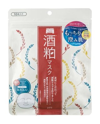 ❈花子日貨❈日本 PDC 酒粕 亮白保濕 面膜 10枚