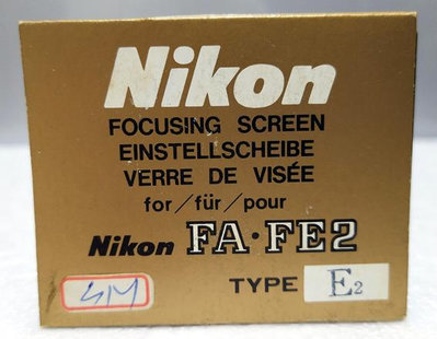 NIKON FE2.FA 對焦屏 二手品