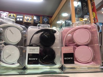 非仿冒品.平行輸入、水貨、代購 視聽影訊 SONY公司貨保固1年 SONY MDR-ZX110 摺疊耳罩耳機 3色