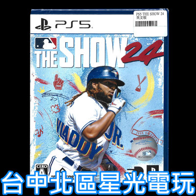 【PS5原版片】MLB The Show 24 美國職棒大聯盟2024 英文版全新品【台中星光電玩】