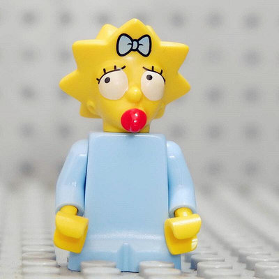 易匯空間 【上新】LEGO 樂高 抽抽樂人仔 辛普森第一季  71005  麥琪 瑪吉  凈人仔 LG798