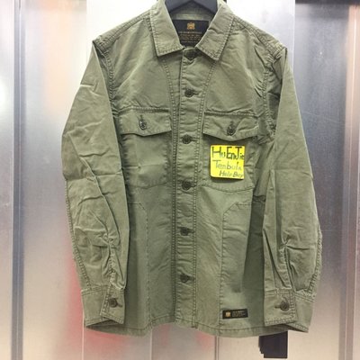 17ss Neighborhood BDU C-Shirt LS 春夏軍綠軍裝工作襯衫現貨M