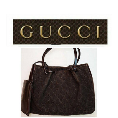 真品 Gucci 古馳 1+1 真皮緹花布 肩背包 經典圖紋GG布包 側背包㊣688 一元起標 有LV