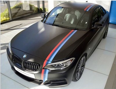 沛恩精品 德國義大利法國三色裝飾車貼汽車個性三色車貼 汽車貼標 外觀裝飾貼紙 貼紙  BMW X1 X2 X3 X4