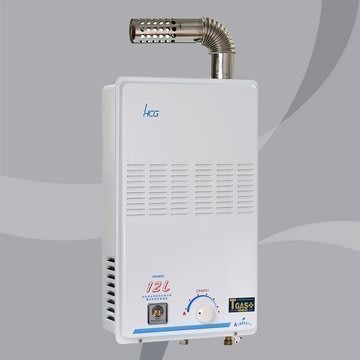 {MIT}HCG和成GH-1255數位顯示出水溫度強制排氣型熱水器(舊換新含主附件安裝~保固5年)GH1255