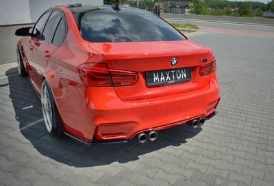 【樂駒】Maxton Design V.1 BMW M3 F80 雙側後下巴 後下巴 改裝 套件